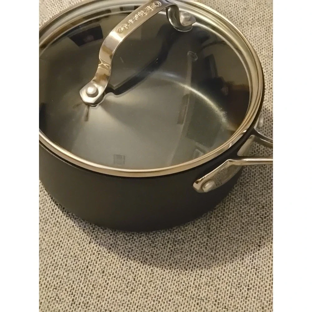 Cuisinart 619-16 Chef's Classic 1.5 Qt Saucepan w/ Lid Non-Stick Hard Anodized